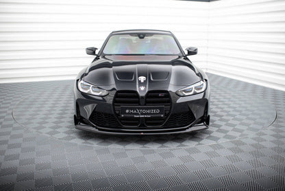 BMW M4 G82 Coupé - LAME DE PARE-CHOC AVANT LOOK CSL MAXTON DESIGN V.4