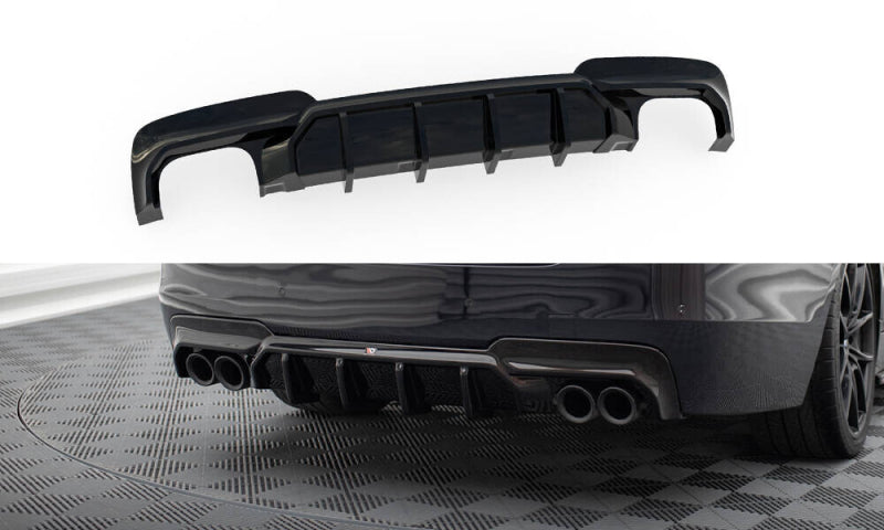 BMW Série 5 F10 Limousine - DIFFUSEUR ARRIÈRE MAXTON DESIGN OO-OO V.2