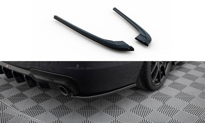 BMW Série 5 F10 Limousine - LAMES DE PARE-CHOCS ARRIÈRE LATERALES MAXTON DESIGN
