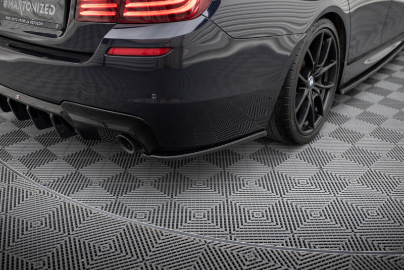 BMW Série 5 F10 Limousine - LAMES DE PARE-CHOCS ARRIÈRE LATERALES MAXTON DESIGN