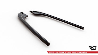 BMW Série 5 F10 Limousine - LAMES DE PARE-CHOCS ARRIÈRE LATERALES MAXTON DESIGN