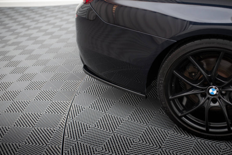 BMW Série 5 F10 Limousine - LAMES DE PARE-CHOCS ARRIÈRE LATERALES MAXTON DESIGN