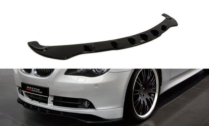 BMW Série 5 E60 - LAME DE PARE-CHOC AVANT MAXTON DESIGN