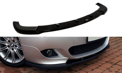 BMW Série 5 E60 Pack M - LAME DE PARE-CHOC AVANT MAXTON DESIGN