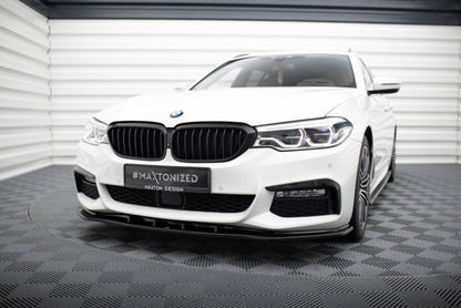 BMW Série 5 G30 - LAME DE PARE-CHOC AVANT MAXTON DESIGN V.1