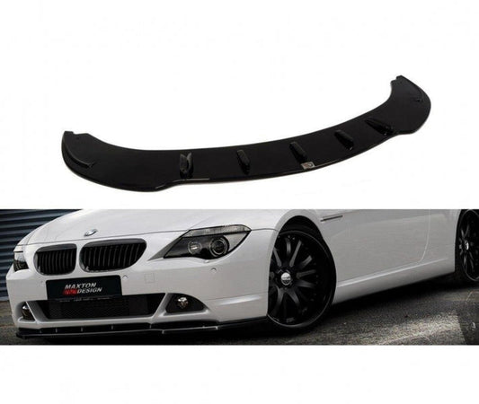 BMW Série 6 E63 / E64 - LAME DE PARE-CHOC AVANT MAXTON DESIGN