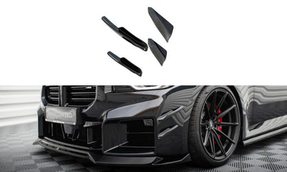 BMW M2 G87 - AILES DE PARE-CHOCS AVANT WINGS CANARDS MAXTON DESIGN