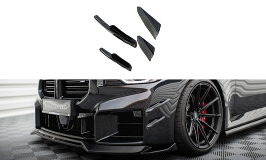 BMW M2 G87 - AILES DE PARE-CHOCS AVANT WINGS CANARDS MAXTON DESIGN