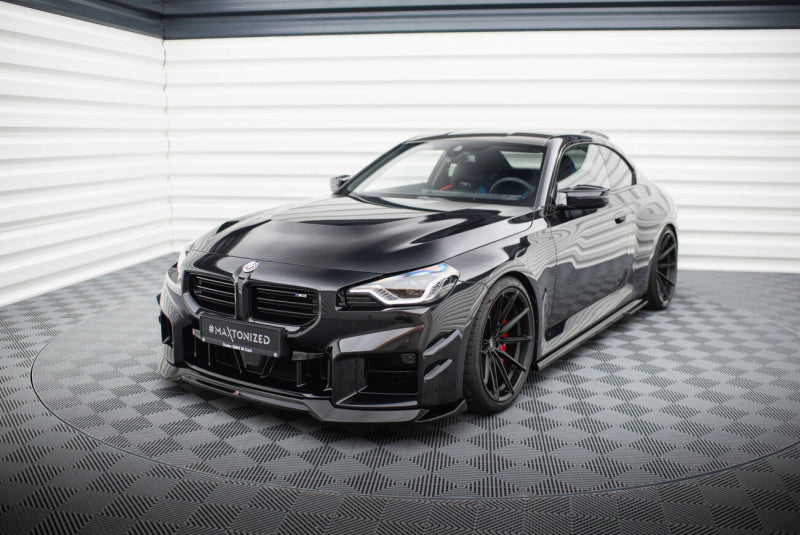 BMW M2 G87 - AILES DE PARE-CHOCS AVANT WINGS CANARDS MAXTON DESIGN