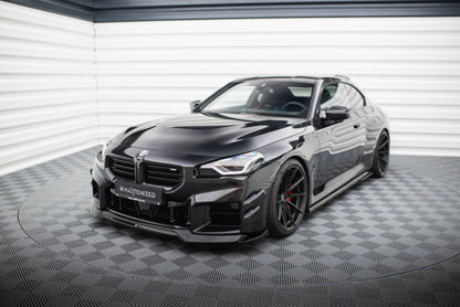 BMW M2 G87 - AILES DE PARE-CHOCS AVANT WINGS CANARDS MAXTON DESIGN