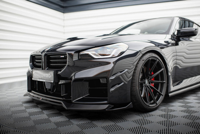 BMW M2 G87 - AILES DE PARE-CHOCS AVANT WINGS CANARDS MAXTON DESIGN