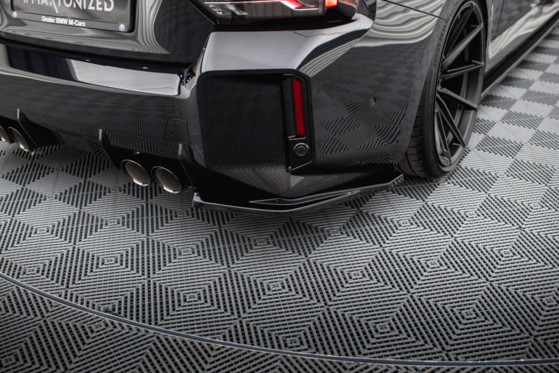 BMW M2 G87 - LAMES DE PARE-CHOC ARRIÈRE LATERALES MAXTON DESIGN V.1