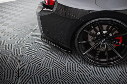 BMW M2 G87 - LAMES DE PARE-CHOC ARRIÈRE LATERALES MAXTON DESIGN V.1