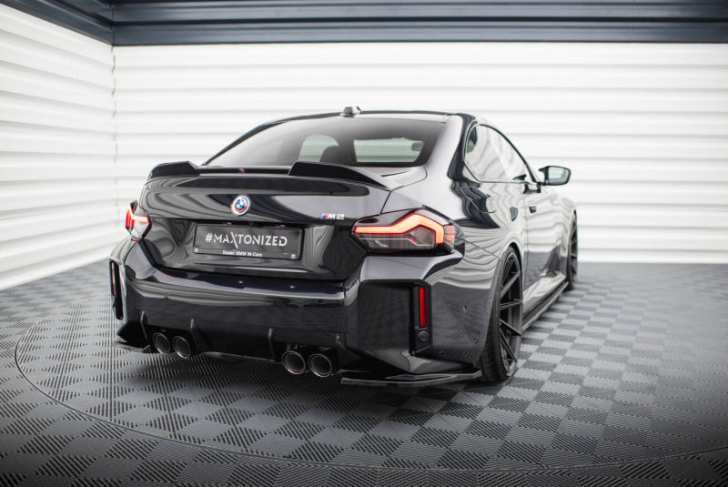 BMW M2 G87 - LAMES DE PARE-CHOC ARRIÈRE LATERALES MAXTON DESIGN V.1
