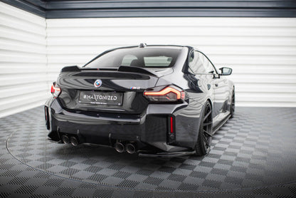 BMW M2 G87 - LAMES DE PARE-CHOC ARRIÈRE LATERALES MAXTON DESIGN V.1