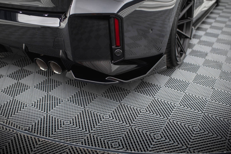 BMW M2 G87 - LAMES DE PARE-CHOC ARRIÈRE LATERALES MAXTON DESIGN V.2