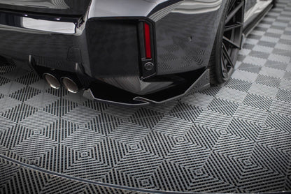 BMW M2 G87 - LAMES DE PARE-CHOC ARRIÈRE LATERALES MAXTON DESIGN V.2