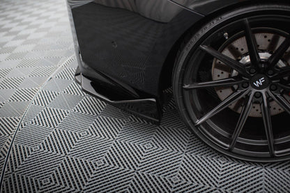 BMW M2 G87 - LAMES DE PARE-CHOC ARRIÈRE LATERALES MAXTON DESIGN V.2