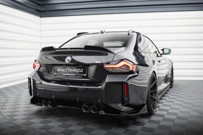 BMW M2 G87 - LAMES DE PARE-CHOC ARRIÈRE LATERALES MAXTON DESIGN V.2