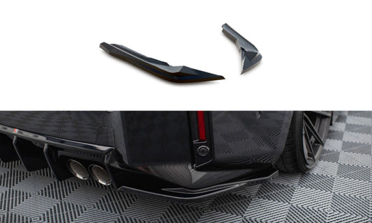 BMW M2 G87 - LAMES DE PARE-CHOC ARRIÈRE LATERALES MAXTON DESIGN V.3