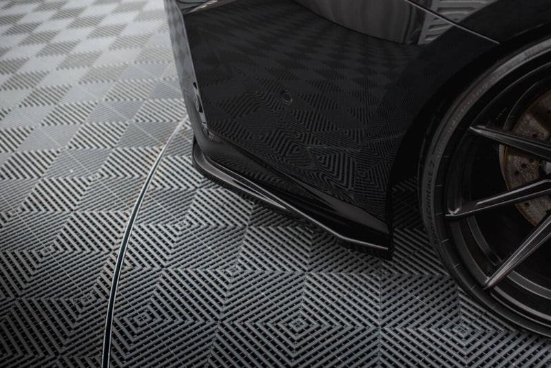 BMW M2 G87 - LAMES DE PARE-CHOC ARRIÈRE LATERALES MAXTON DESIGN V.3