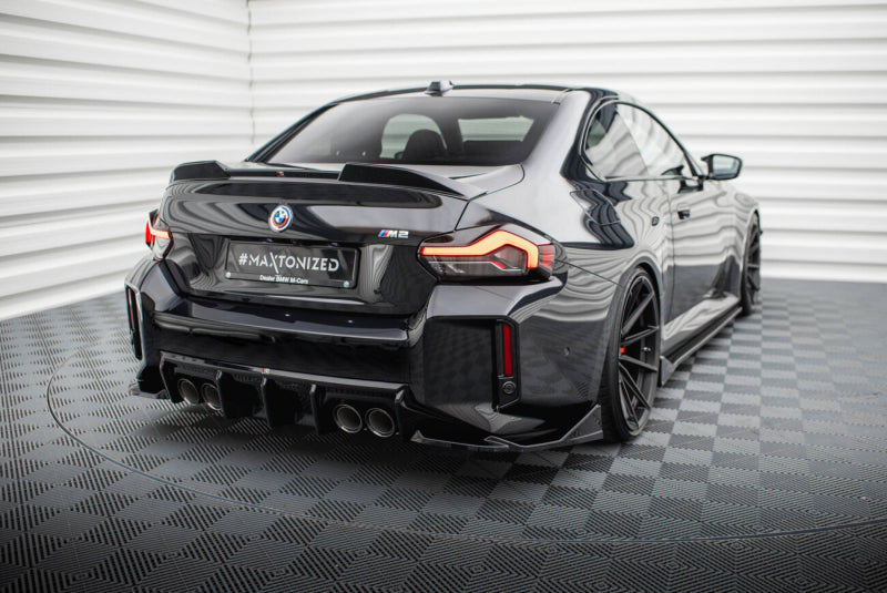 BMW M2 G87 - LAMES DE PARE-CHOC ARRIÈRE LATERALES MAXTON DESIGN V.4