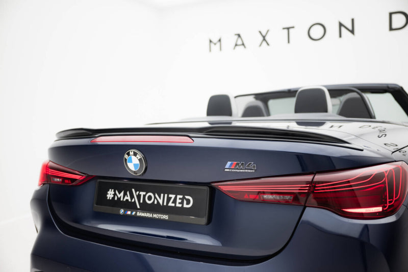 BMW M4 G83 Cabrio - BECQUET ARRIÈRE DE COFFRE 3D MAXTON DESIGN