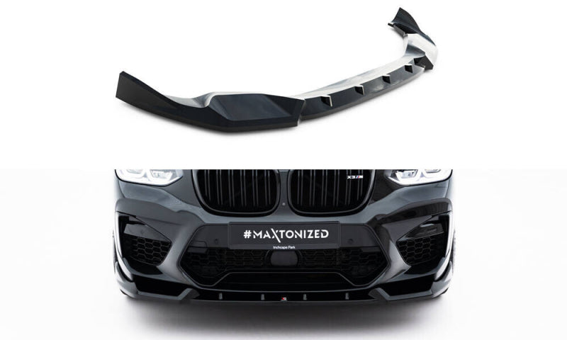 BMW X3M F97 - LAME DE PARE-CHOC AVANT MAXTON DESIGNV.1
