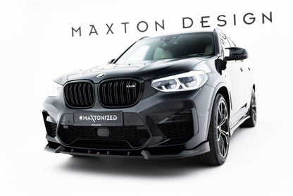 BMW X3M F97 - LAME DE PARE-CHOC AVANT MAXTON DESIGNV.1