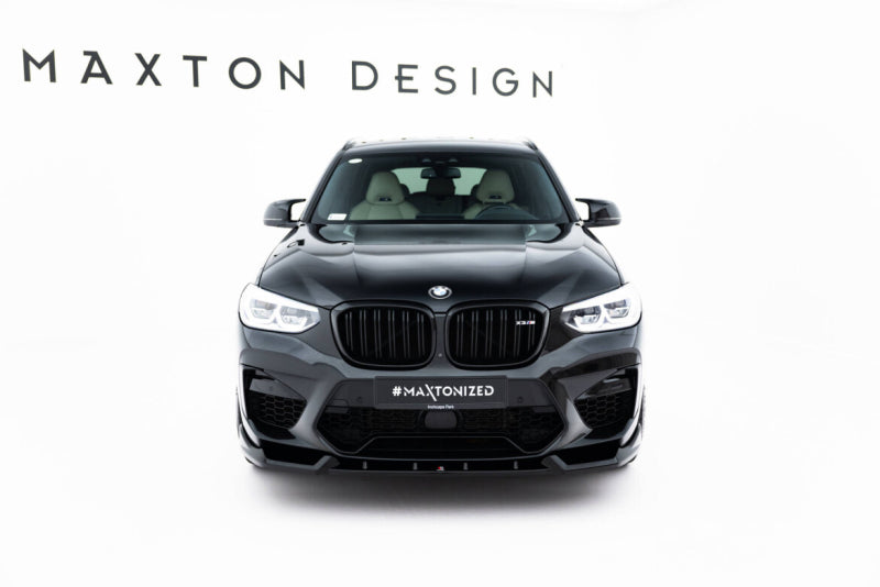 BMW X3M F97 - LAME DE PARE-CHOC AVANT MAXTON DESIGNV.1