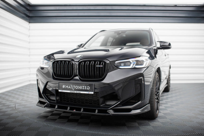 BMW X3M F97 LCI - LAME DE PARE-CHOC AVANT MAXTON DESIGN V.1