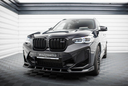 BMW X3M F97 LCI - LAME DE PARE-CHOC AVANT MAXTON DESIGN V.1
