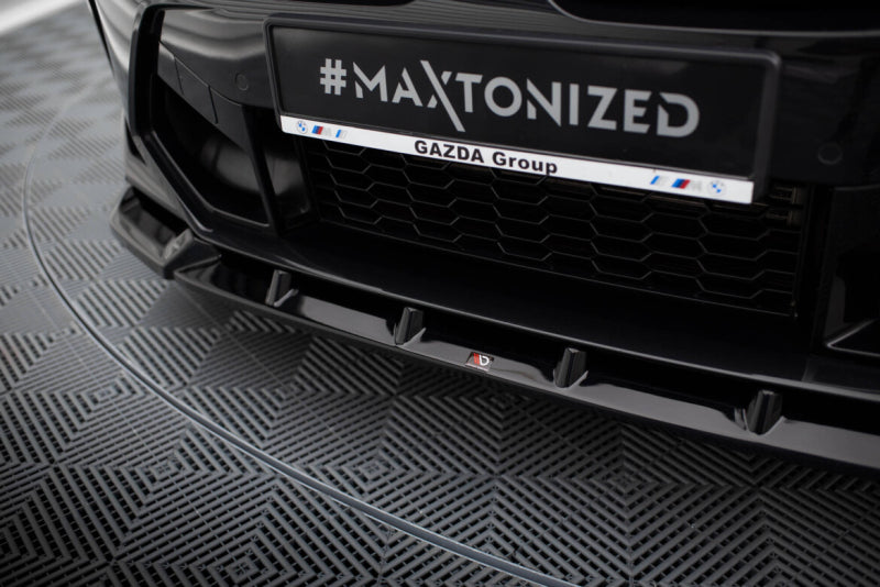 BMW X3M F97 LCI - LAME DE PARE-CHOC AVANT MAXTON DESIGN V.1