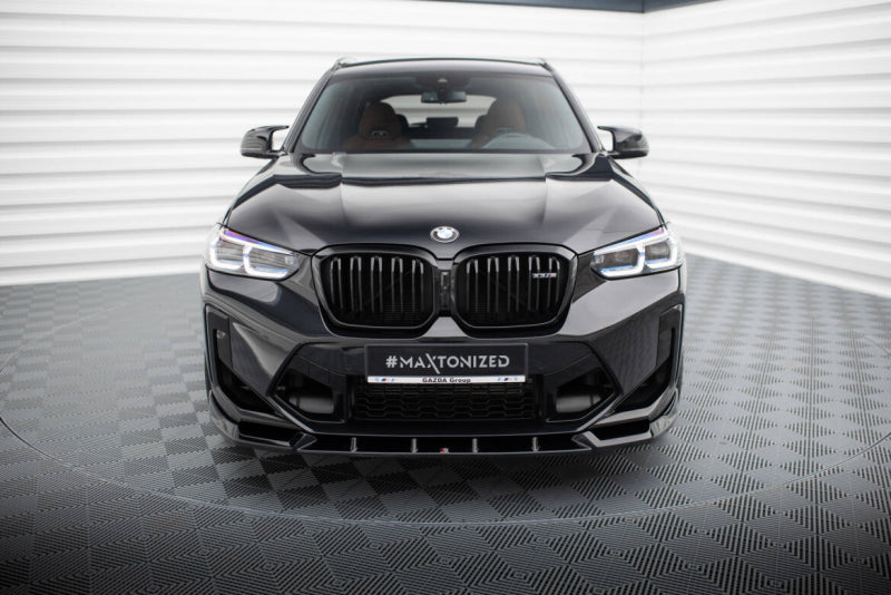 BMW X3M F97 LCI - LAME DE PARE-CHOC AVANT MAXTON DESIGN V.1