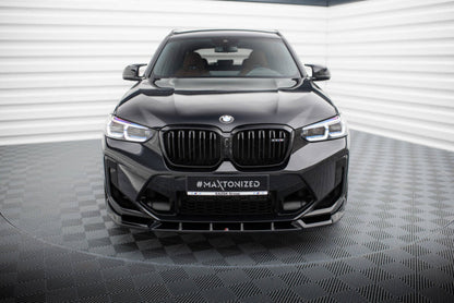 BMW X3M F97 LCI - LAME DE PARE-CHOC AVANT MAXTON DESIGN V.1