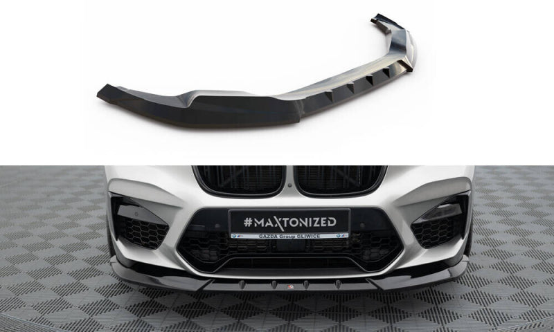 BMW X4M F98 - LAME DE PARE-CHOC AVANT MAXTON DESIGN V.1