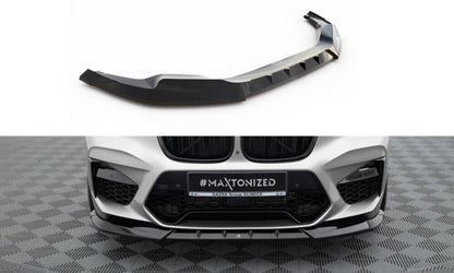 BMW X4M F98 - LAME DE PARE-CHOC AVANT MAXTON DESIGN V.1