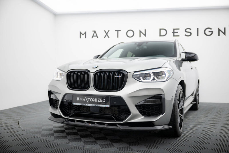 BMW X4M F98 - LAME DE PARE-CHOC AVANT MAXTON DESIGN V.1