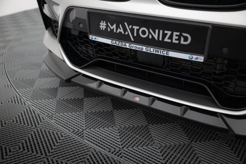 BMW X4M F98 - LAME DE PARE-CHOC AVANT MAXTON DESIGN V.1