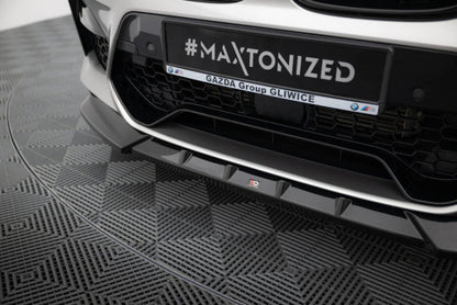 BMW X4M F98 - LAME DE PARE-CHOC AVANT MAXTON DESIGN V.1
