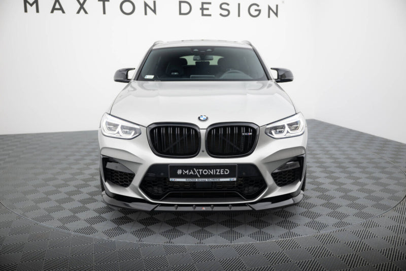 BMW X4M F98 - LAME DE PARE-CHOC AVANT MAXTON DESIGN V.1