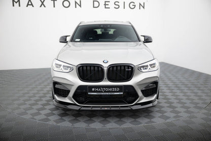 BMW X4M F98 - LAME DE PARE-CHOC AVANT MAXTON DESIGN V.1