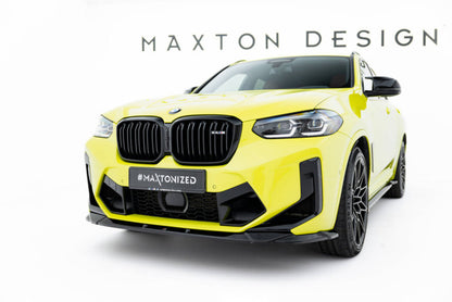 BMW X4M F98 LCI - LAME DE PARE-CHOC AVANT MAXTON DESIGN