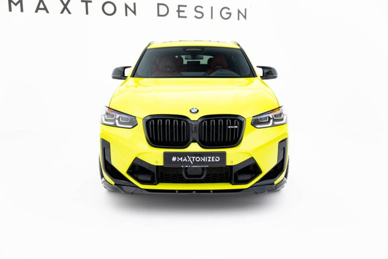BMW X4M F98 LCI - LAME DE PARE-CHOC AVANT MAXTON DESIGN