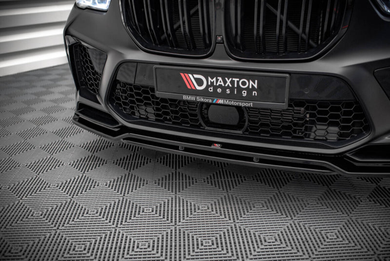 BMW X5M F95 - LAME DE PARE-CHOC AVANT MAXTON DESIGN V.3