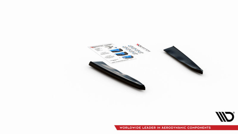 BMW X5M F95 - LAMES DE PARE-CHOCS ARRIÈRE LATERALES MAXTON DESIGN
