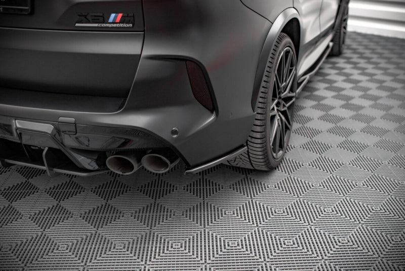 BMW X5M F95 - LAMES DE PARE-CHOCS ARRIÈRE LATERALES MAXTON DESIGN