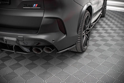 BMW X5M F95 - LAMES DE PARE-CHOCS ARRIÈRE LATERALES MAXTON DESIGN