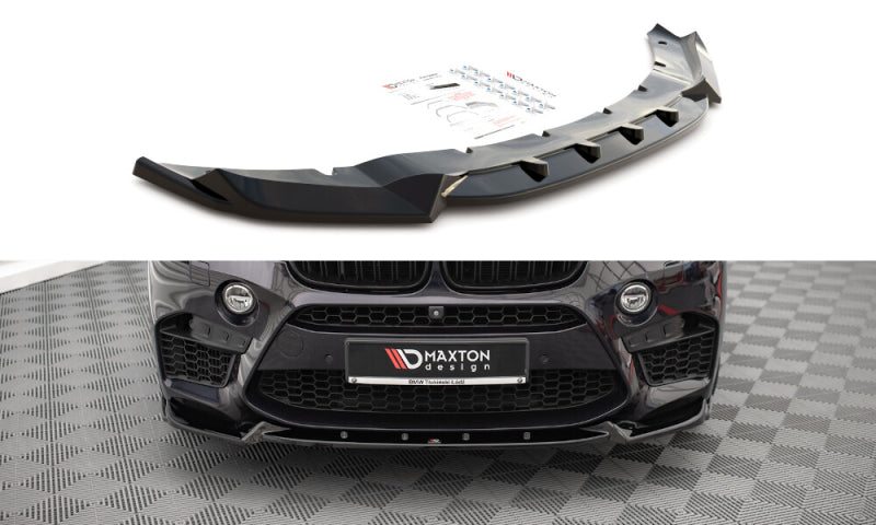 BMW X5M F85 - LAME DE PARE-CHOC AVANT V.1 MAXTON DESIGN