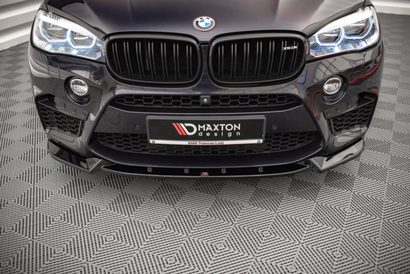 BMW X6M F86 - LAME DE PARE-CHOC AVANT V.1 MAXTON DESIGN